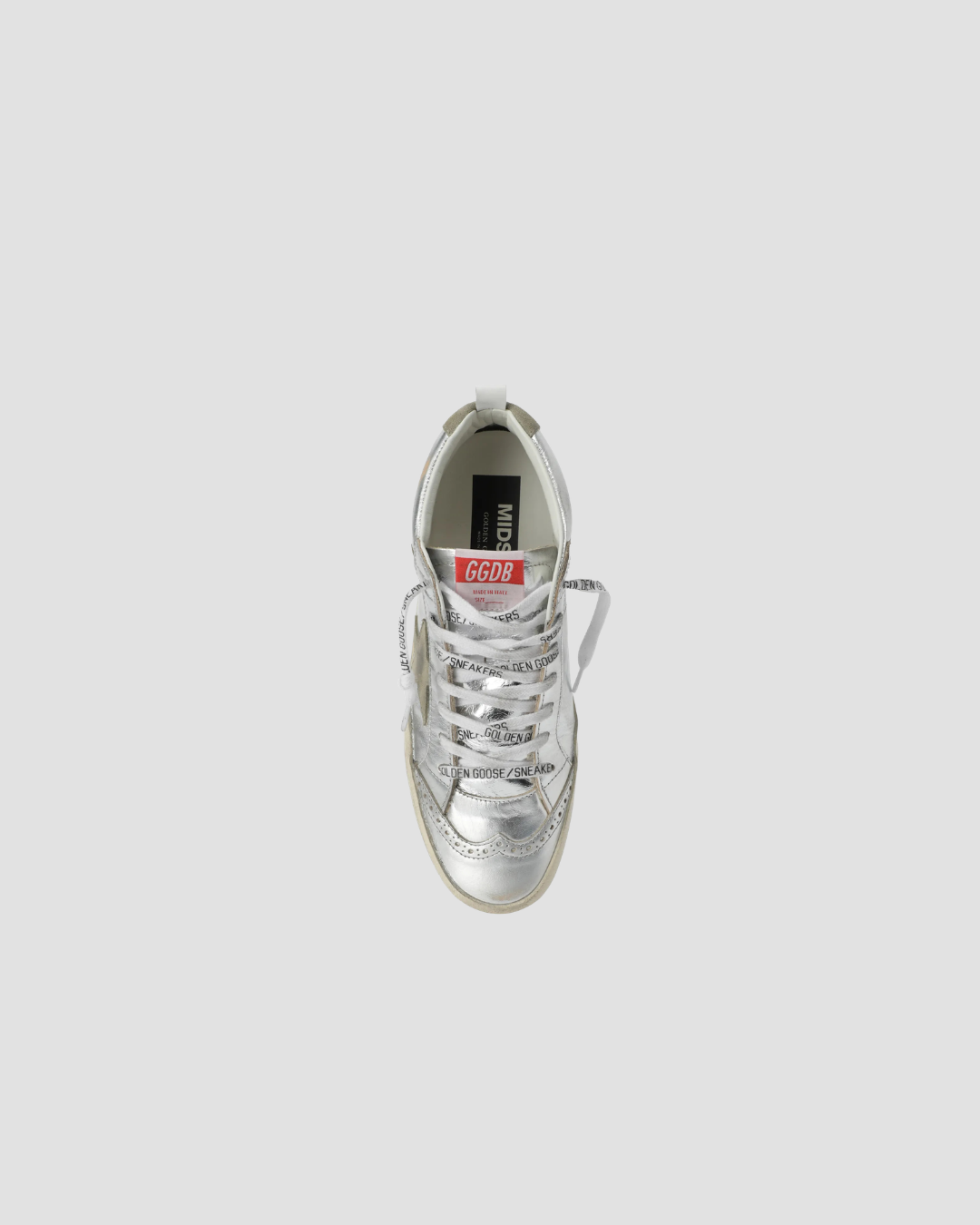 Baskets Midstar 70216 Golden Goose, coloris argent – vue 2