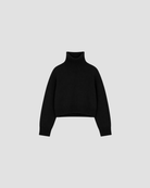 Pull Ballerine Vanessa Bruno, coloris noir, yack – vue 2