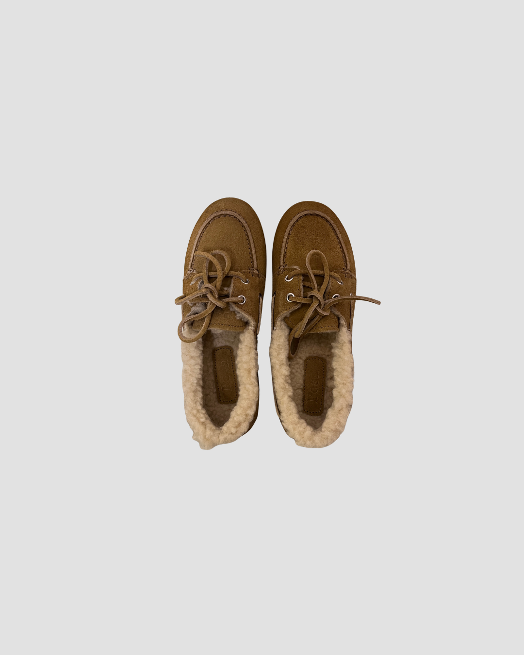 Mocassins fourrés Posa, coloris camel, cuir – vue 2