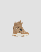 baskets compensées femme, marque isabel marant, modèle balskee, coloris beige 