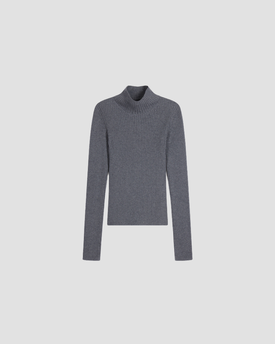 sous pull en maille fine, marque vanessa bruno, modele hinda , coloris gris 