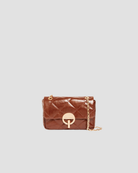 sac bandoulière en cuir craquelé, modèle moyen, marque Vanessa Bruno, modèle Moon M