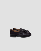 mocaasin femme en cuir , colris marron, marque hervé , made in italy 