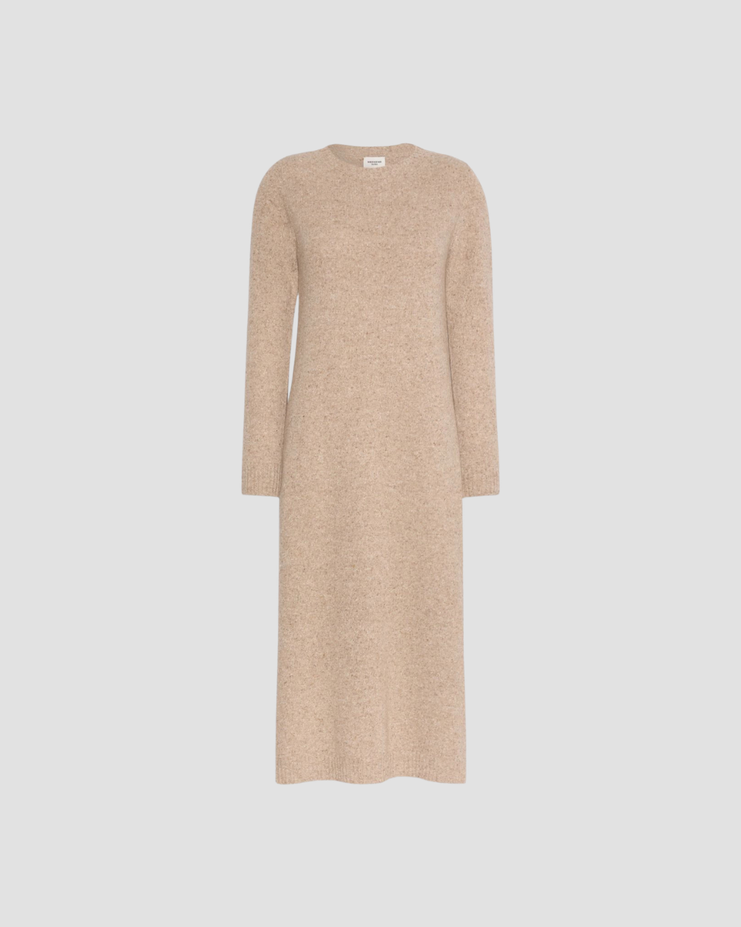 robe longue femme, marque week end max mara, modele goccia , coloris beige 