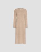 robe longue femme, marque week end max mara, modele goccia , coloris beige 