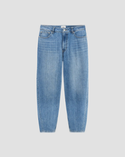 jean ballon tendance été 
parfait pour la saison avec la longueur idéale 
facil à porter avec un tee shirt mais aussi habillé avec une belle blouse 