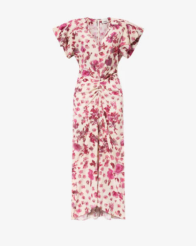 robe tendance fleurie
robe mariage 
robe fleurie isabel marant 
